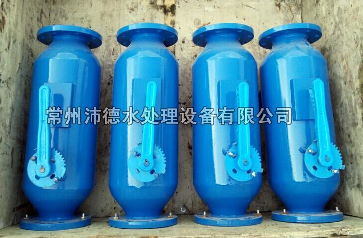 手動(dòng)P型反沖洗過(guò)濾器裝箱照