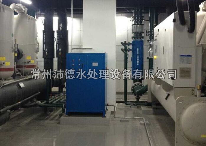 膠球自動清洗裝置現場安裝照片