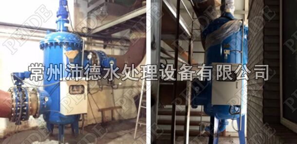 3臺多濾芯精密過濾器安裝現(xiàn)場