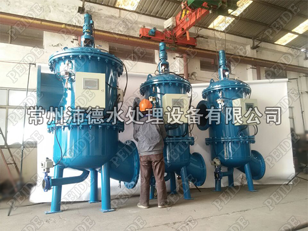 3臺多濾芯精密過濾器已經(jīng)生產(chǎn)完畢正在調(diào)試