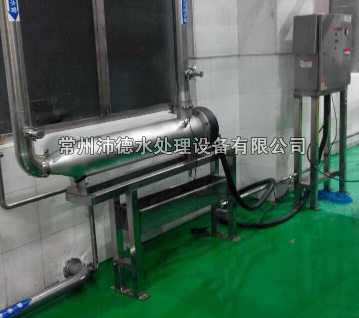 紫外線殺菌器現場安裝照