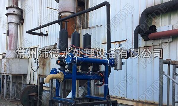 疊片式過濾器現場安裝運行照