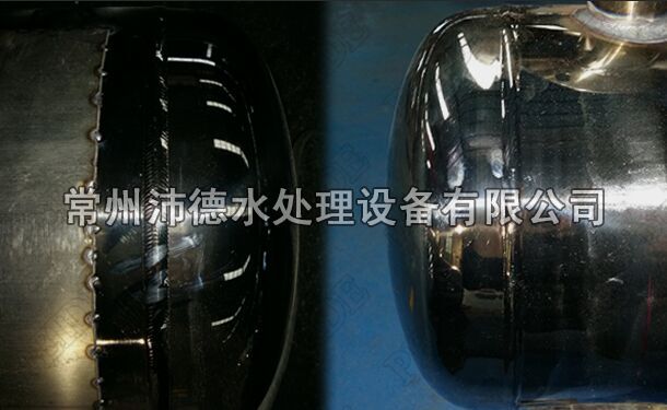 不銹鋼水處理設(shè)備拋光帶紋路和不帶紋路對(duì)比照