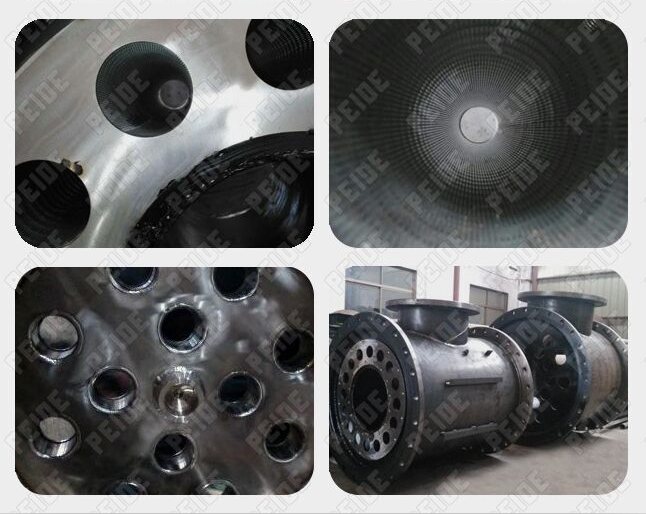 沛德水處理生產(chǎn)的多濾芯精密過濾器內(nèi)部結(jié)構(gòu)圖