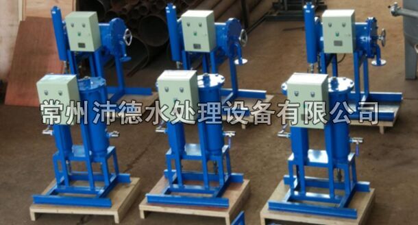 3臺(tái)冷凍水旁流水處理器和3臺(tái)冷卻水旁流水處理器