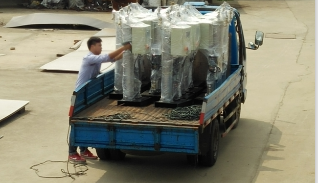 真空脫氣機裝車照 真空脫氣機裝車照