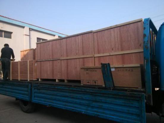 真空脫氣機裝車照 真空脫氣機裝車照